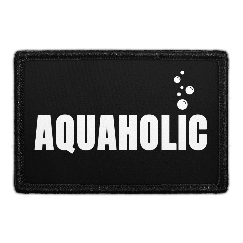 Aquaholic - Removable Patch