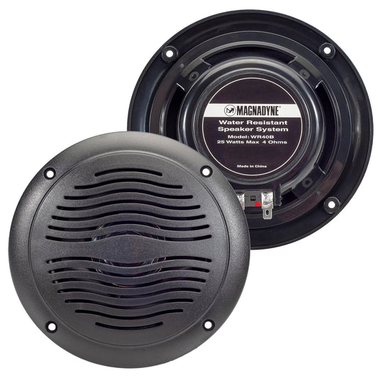 AquaVibe WR40 | Water-Resistant Marine & Hot Tub 5" Dual Cone Speakers | Sold as a Pair