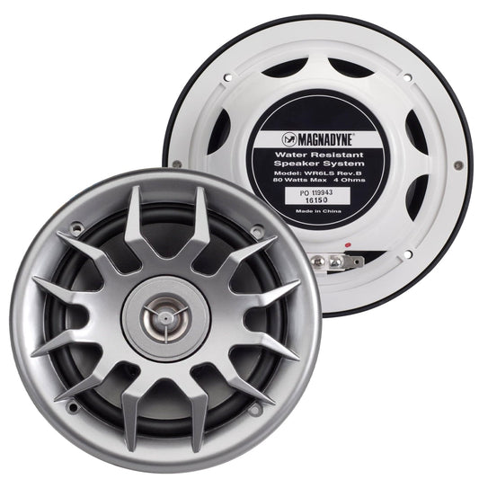 AquaVibe WR6LS | 6.5" Water-Resistant 2-Way Speakers | Sold as a Pair