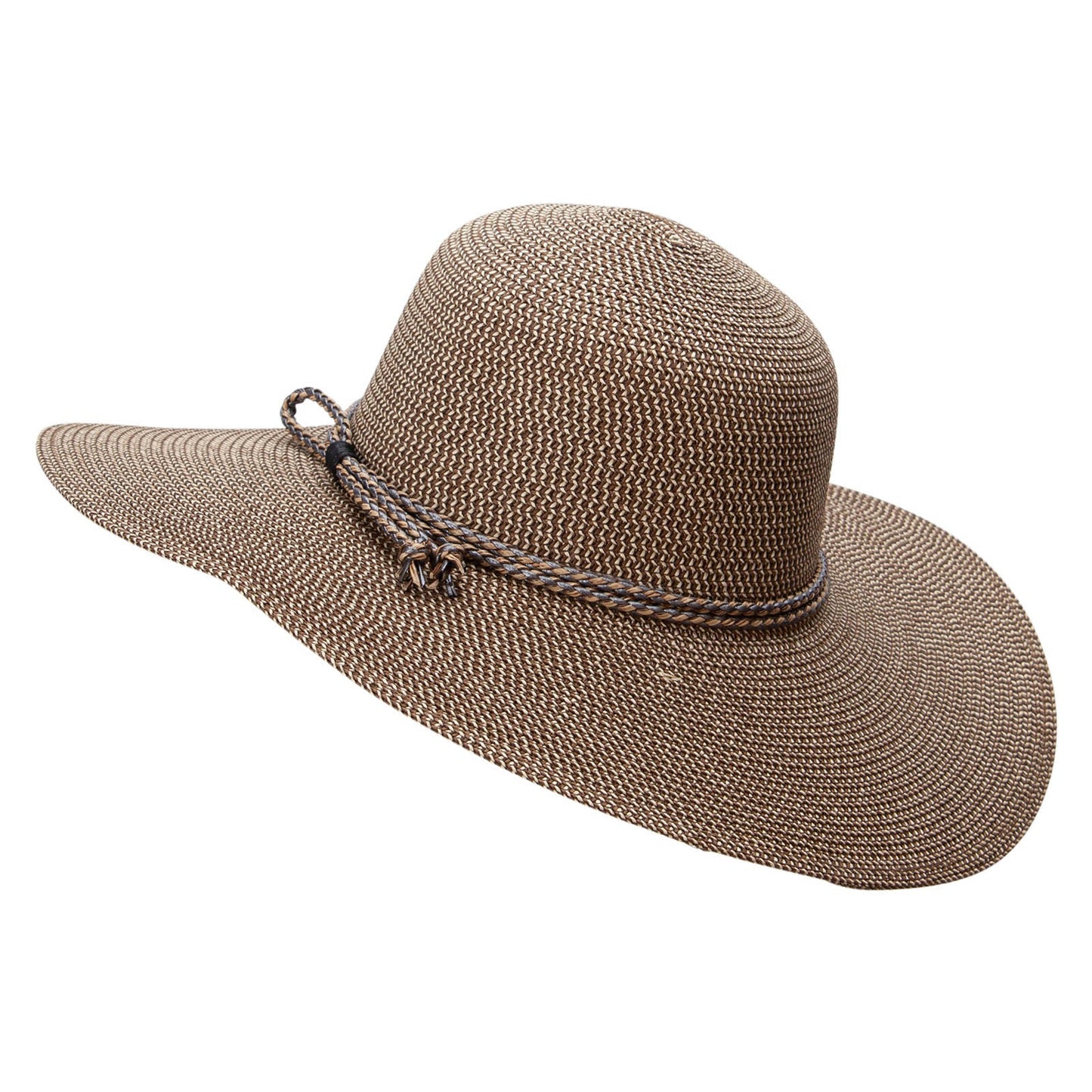 Women's Paper Braid Oval Crown Hat