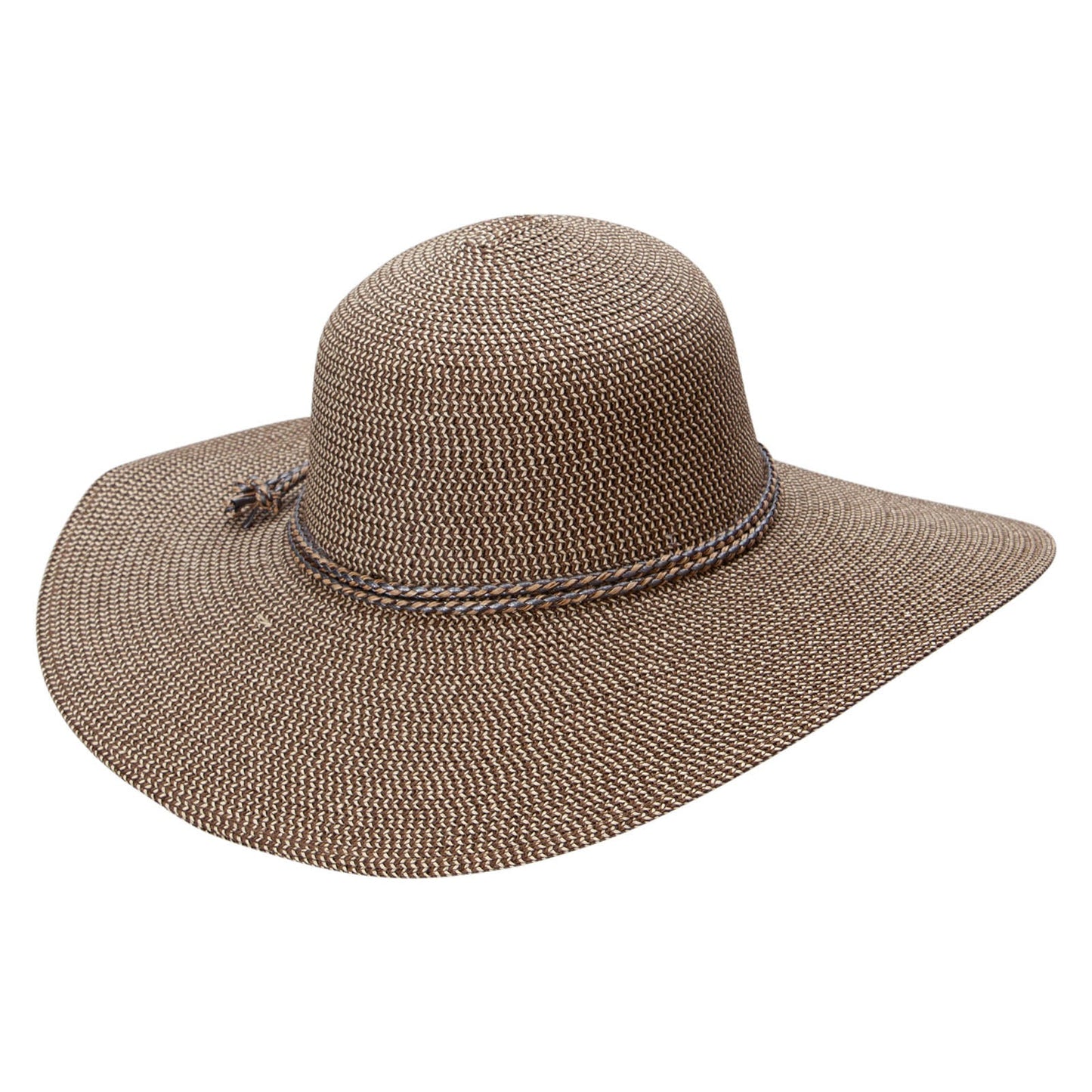 Women's Paper Braid Oval Crown Hat