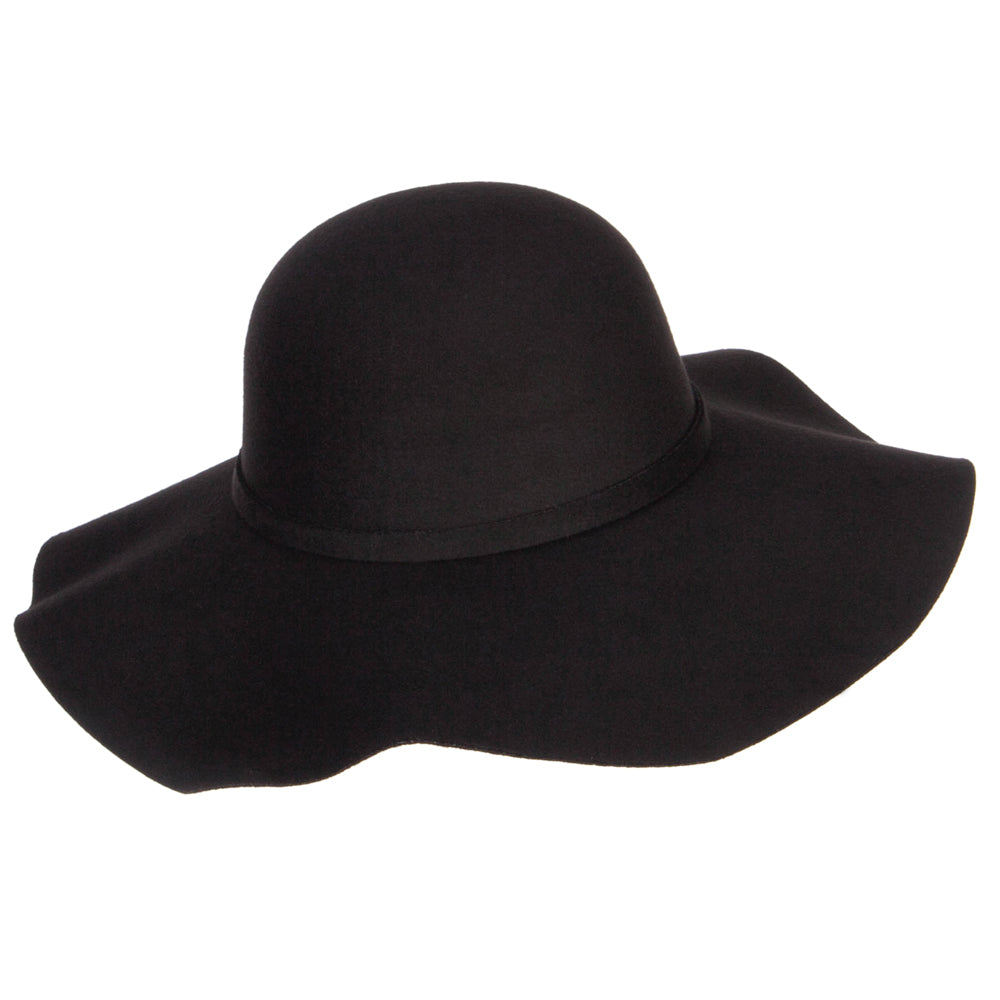 Poly Faux Felt Anchor Buckle Hat