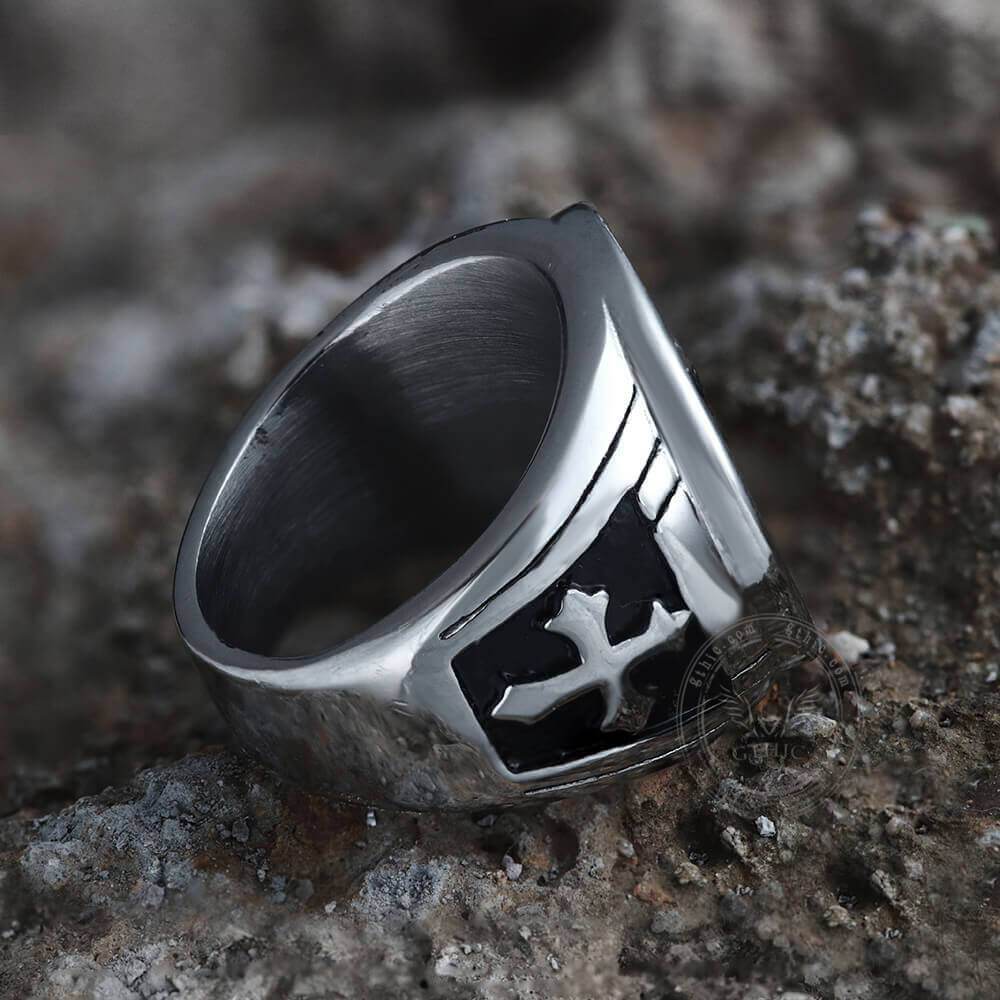 Archangel Saint Michael Stainless Steel Ring