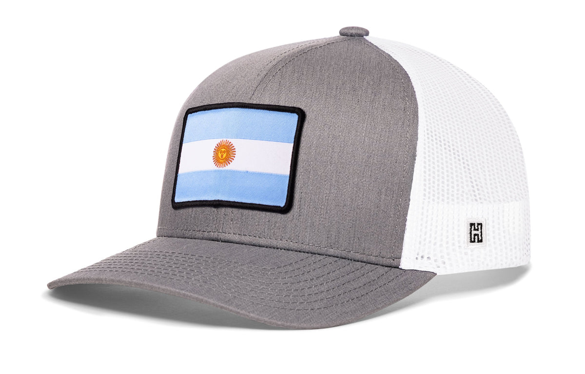 Argentina Flag International Trucker Hat  |  Argentine Snapback