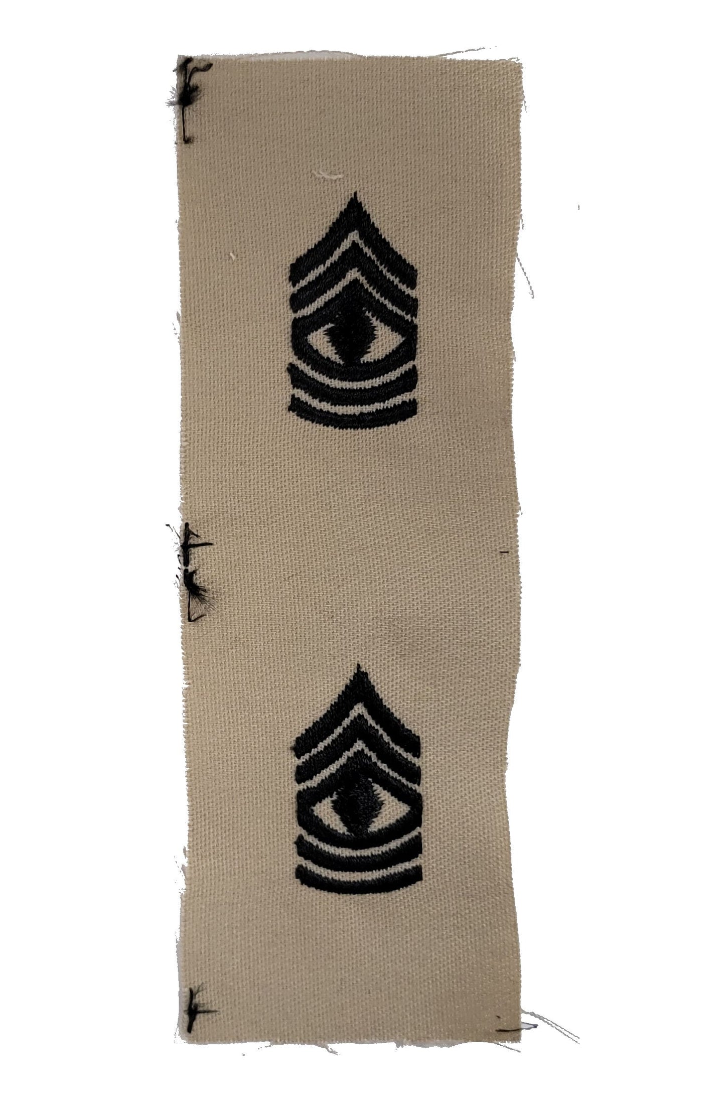 Vintage U.S. Army Rank Insignia - DESERT - 1 PAIR Sew-on - CLOSEOUT!