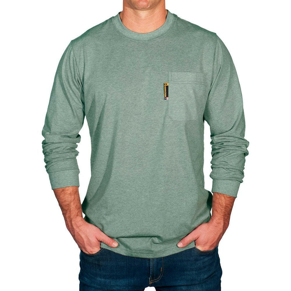 Mens Long Sleeve Flame Resistant T-Shirt