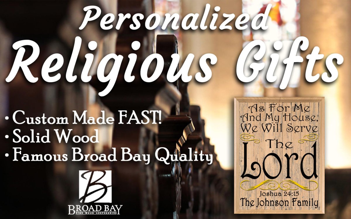 As For Me and My House We Will Serve The Lord Sign Personalized