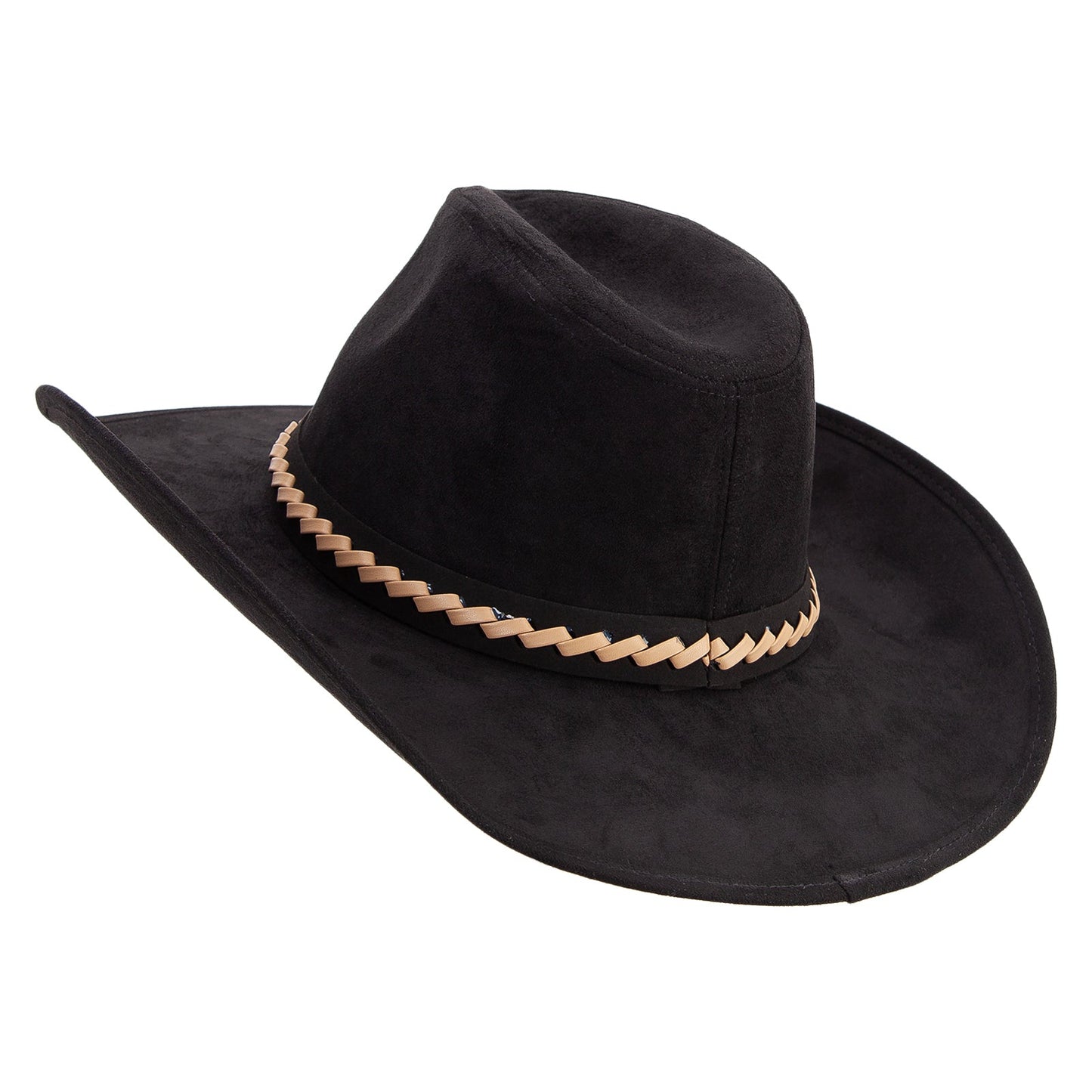 1 in Woven Band Cowboy Hat