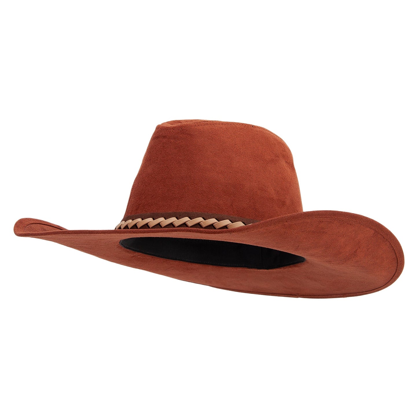1 in Woven Band Cowboy Hat