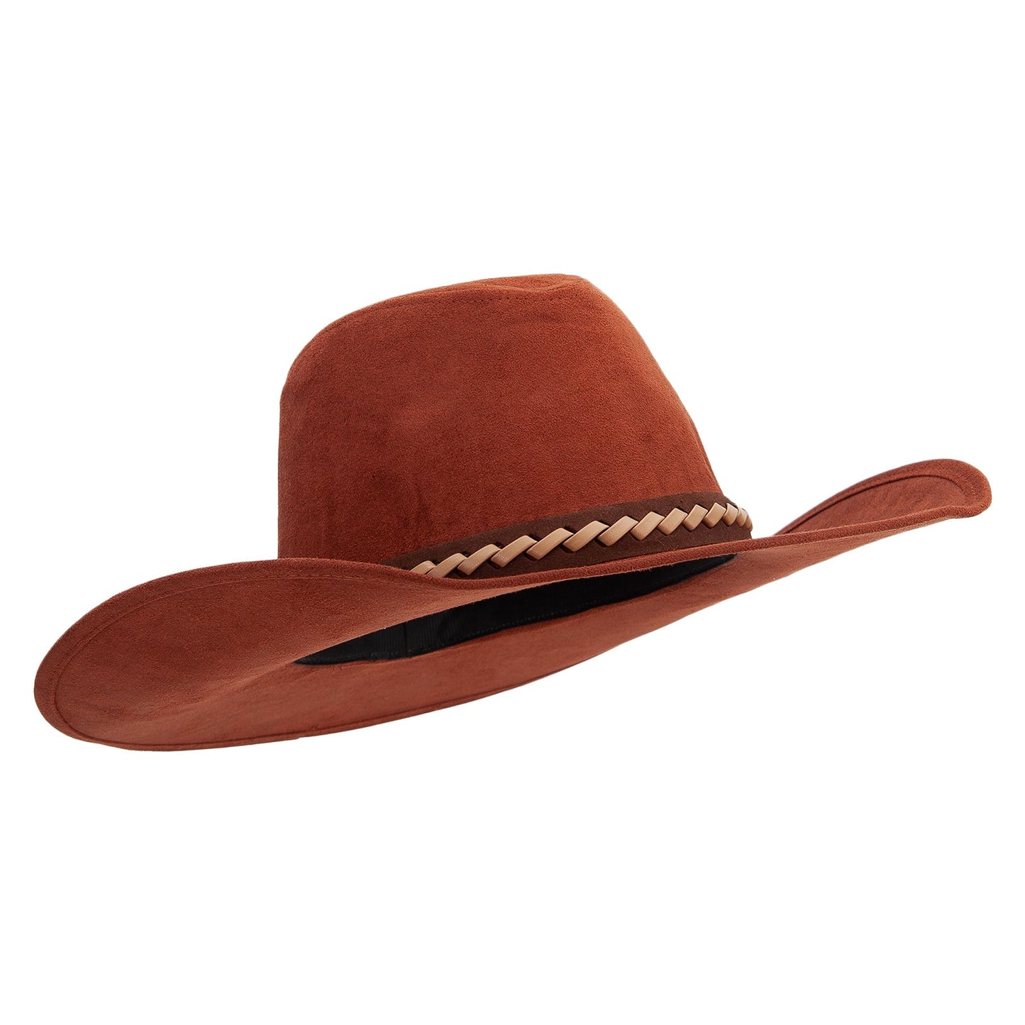 1 in Woven Band Cowboy Hat