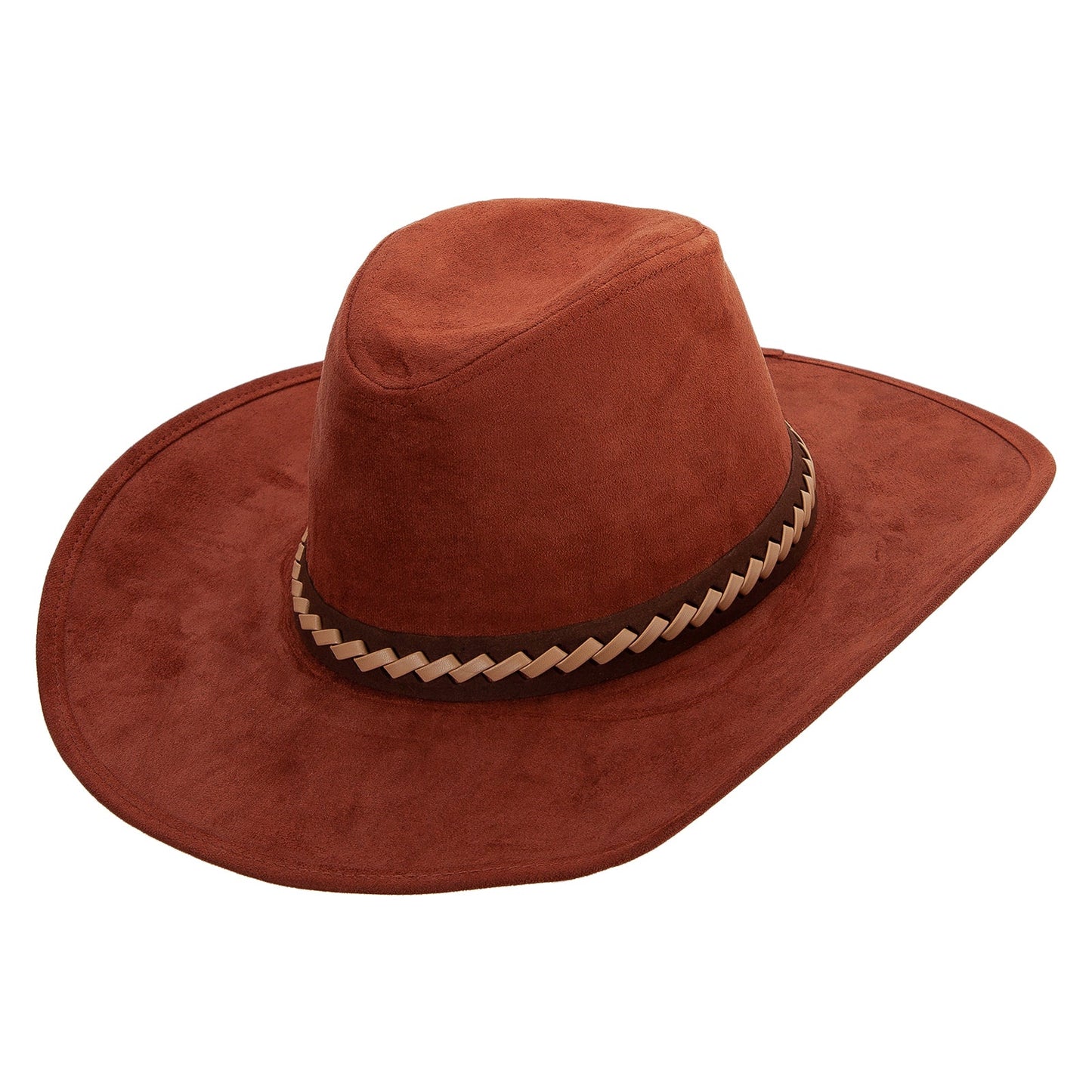 1 in Woven Band Cowboy Hat