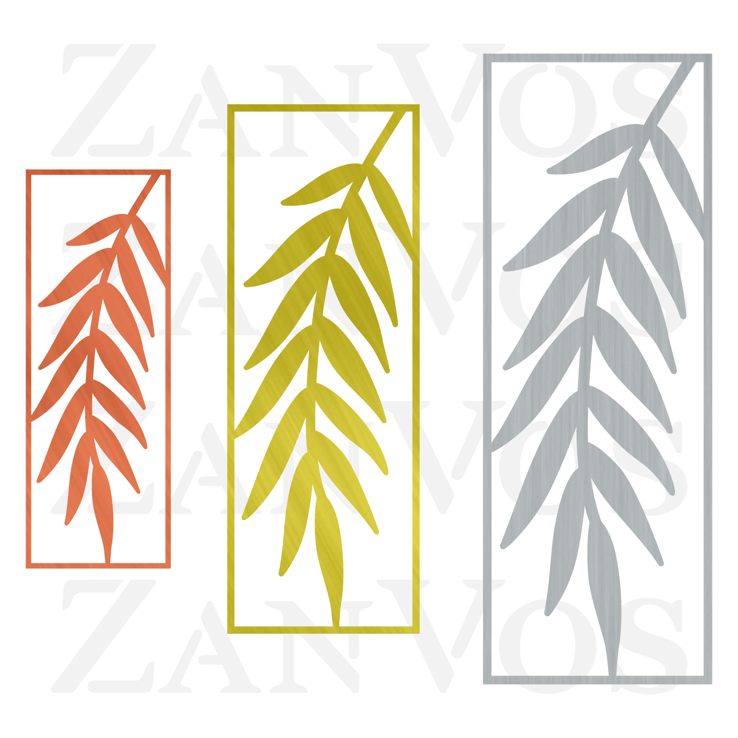 Leaf Set Wall Art V2