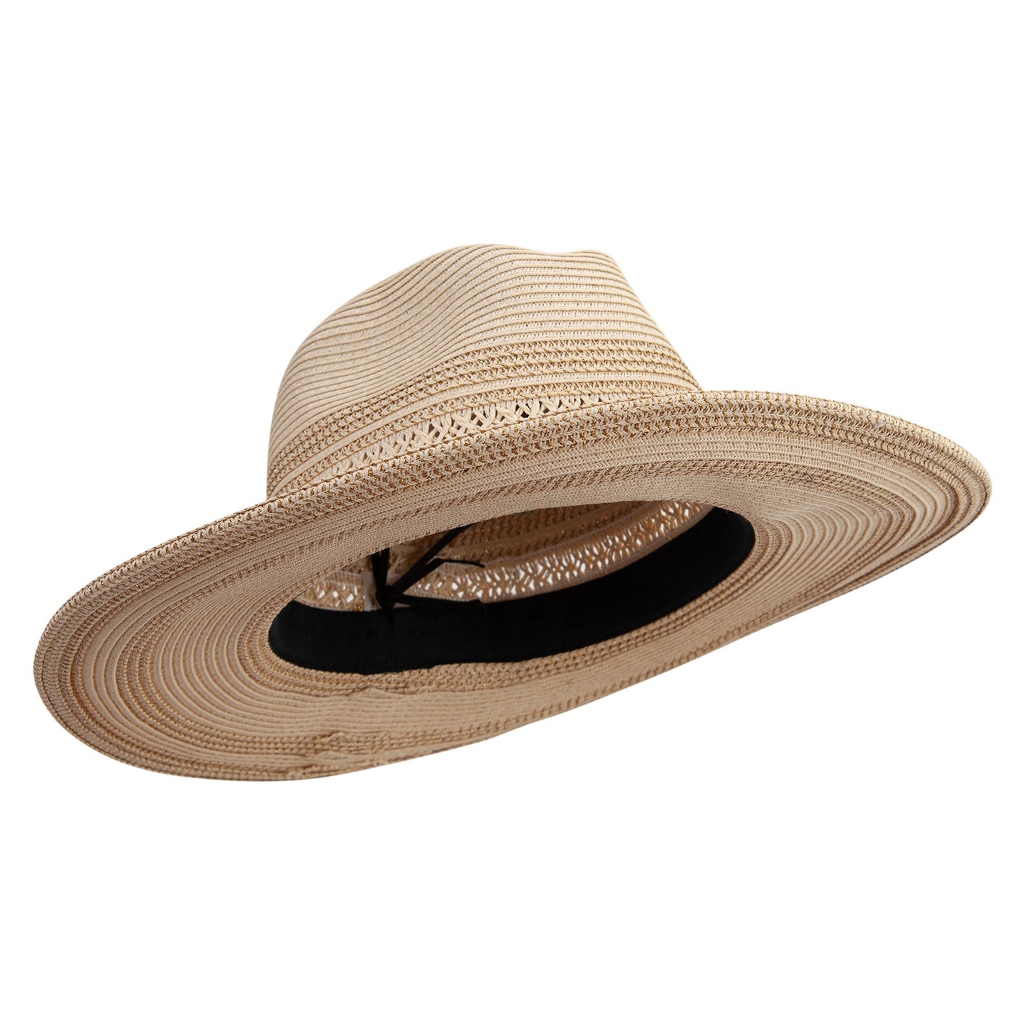 Women's Opean Weave 3.5" Brim Fedora Hat