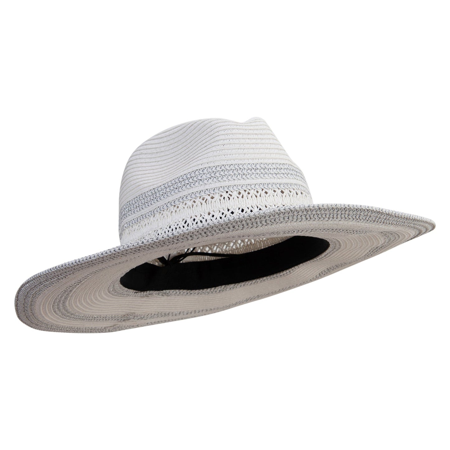 Women's Opean Weave 3.5" Brim Fedora Hat