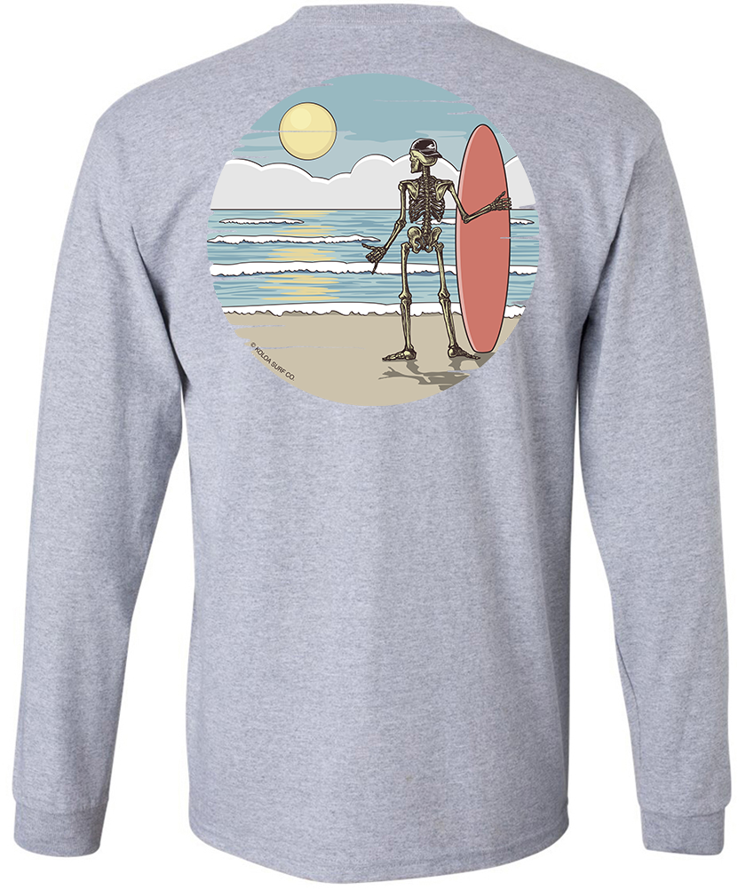 Koloa Shaka Skeleton Long Sleeve