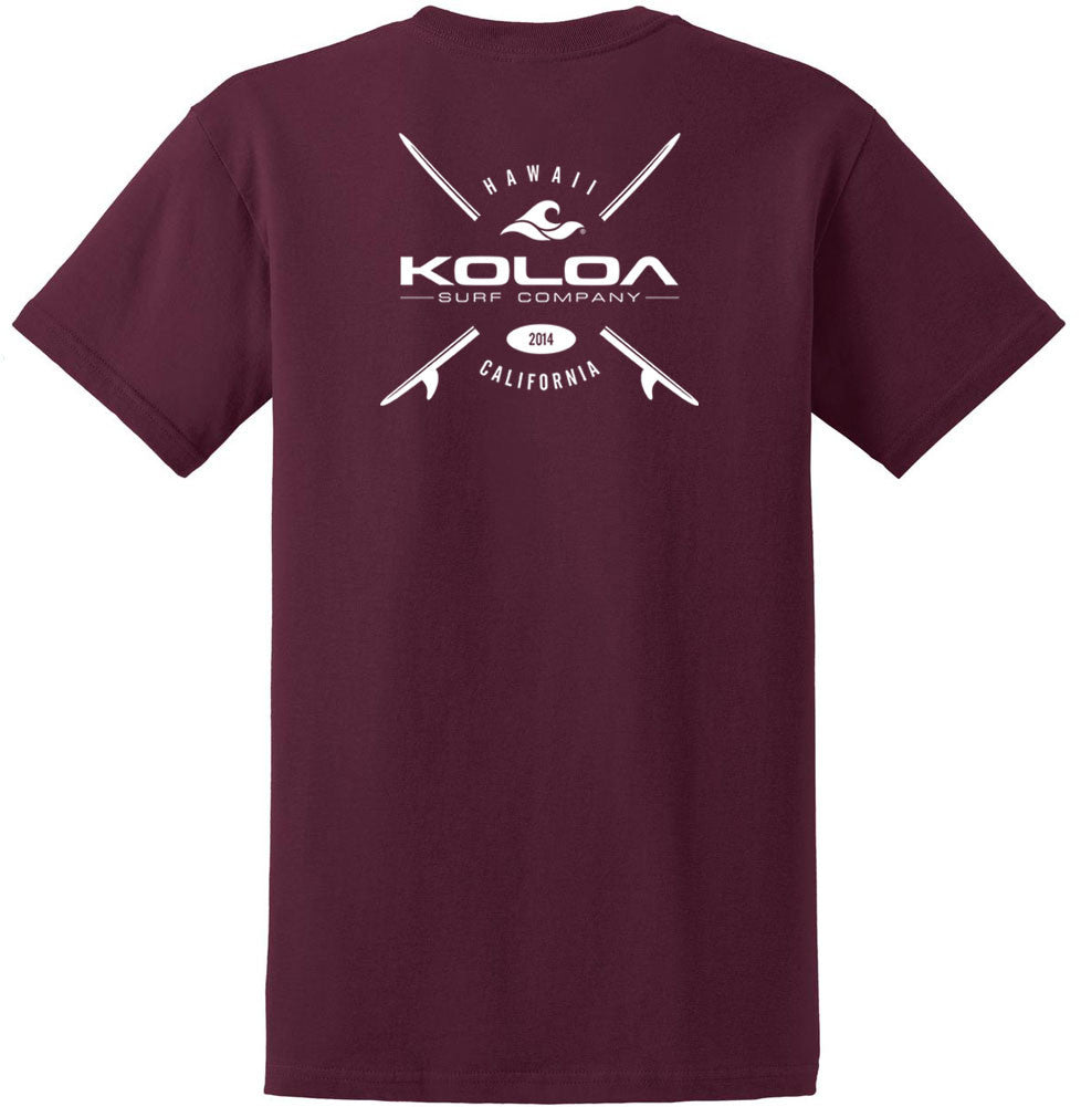 Koloa Cross Boards Heavyweight T-Shirt