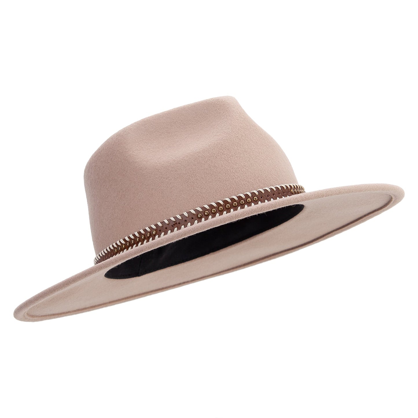 Women's Stiched Hat Band Fedora
