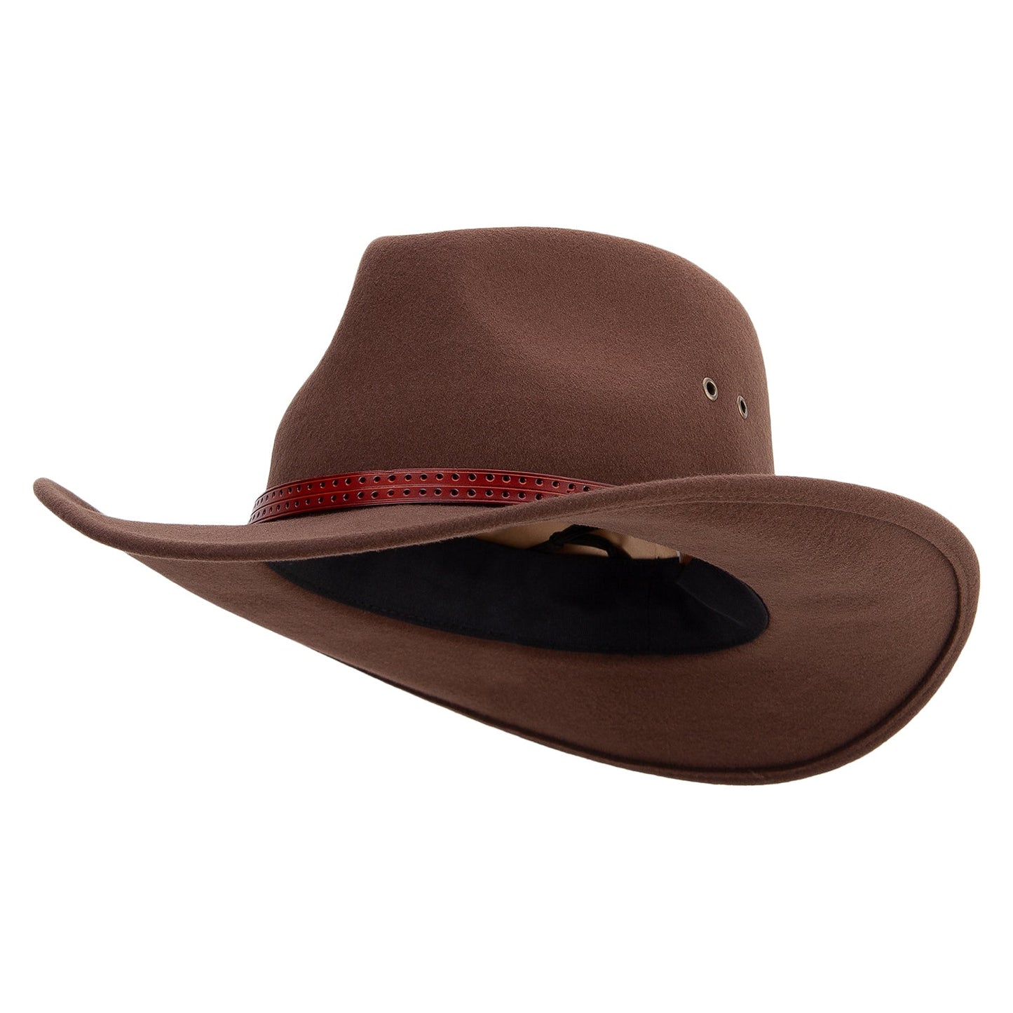 Unisex 3" Brim Outback Hat
