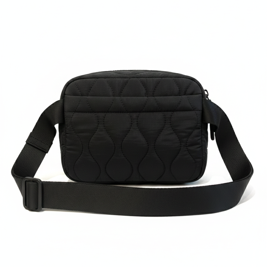 Augusta | Black Woobie Quilted