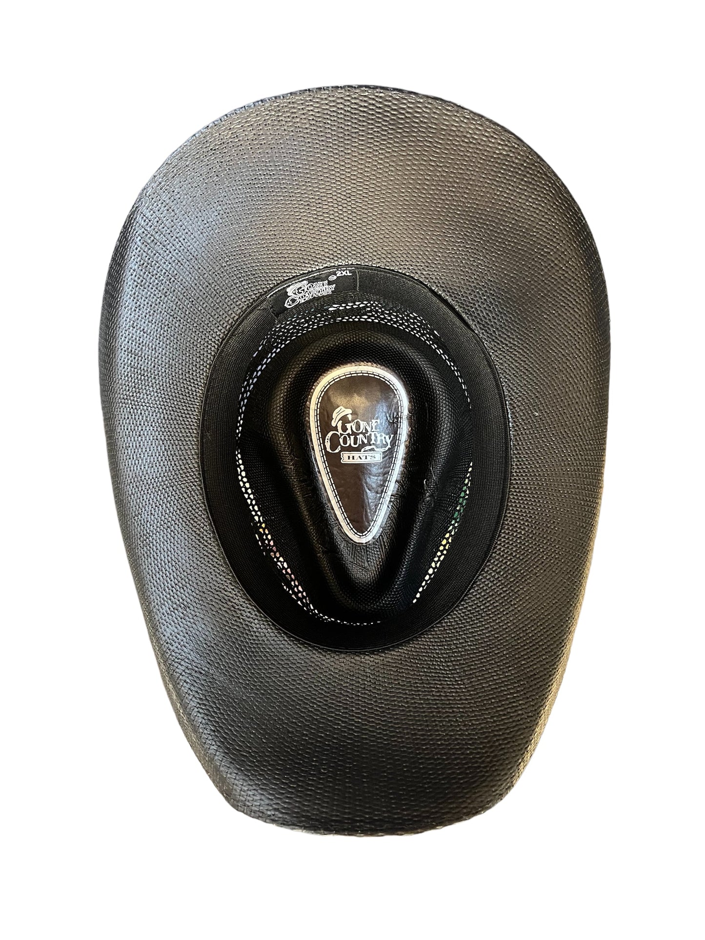 DURANGO BLACK SHANTUNG STRAW 213