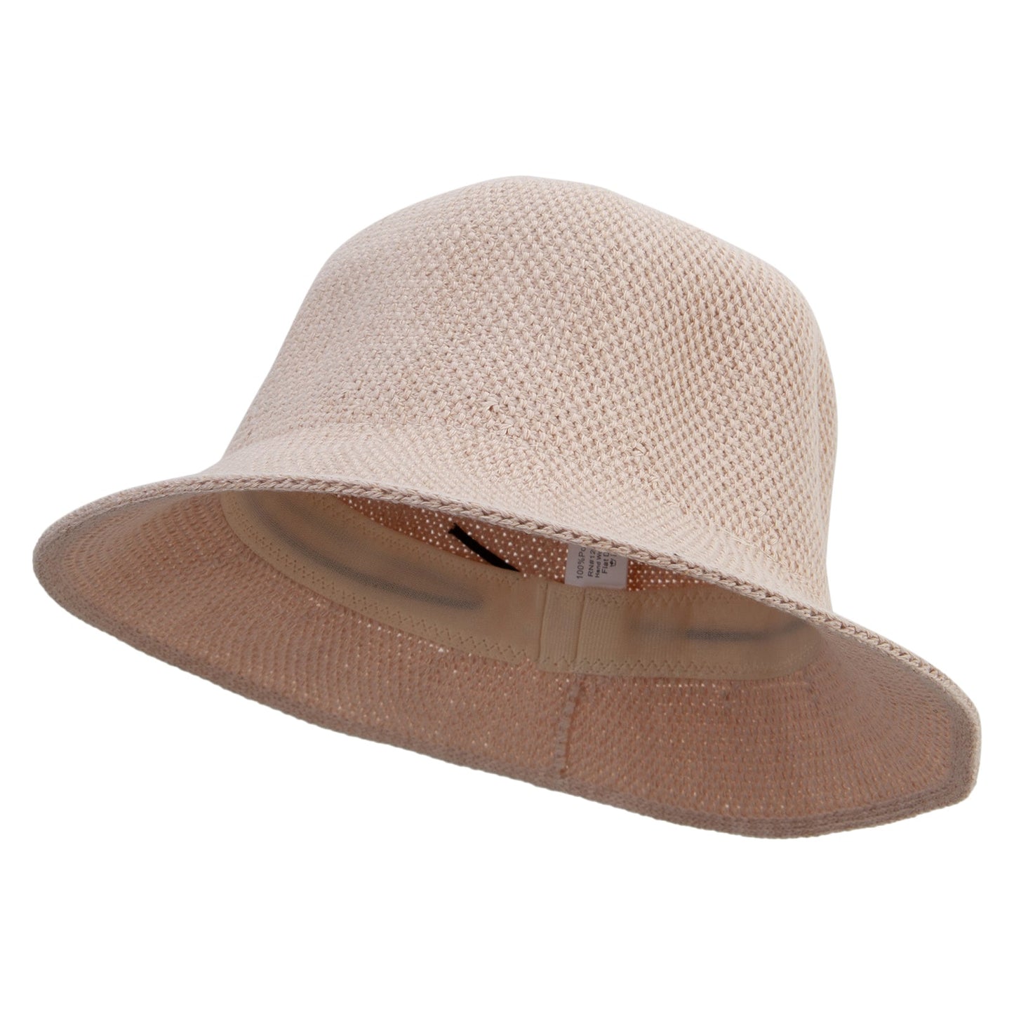 Women's 3" Brim Cotton Knit Bucket Hat