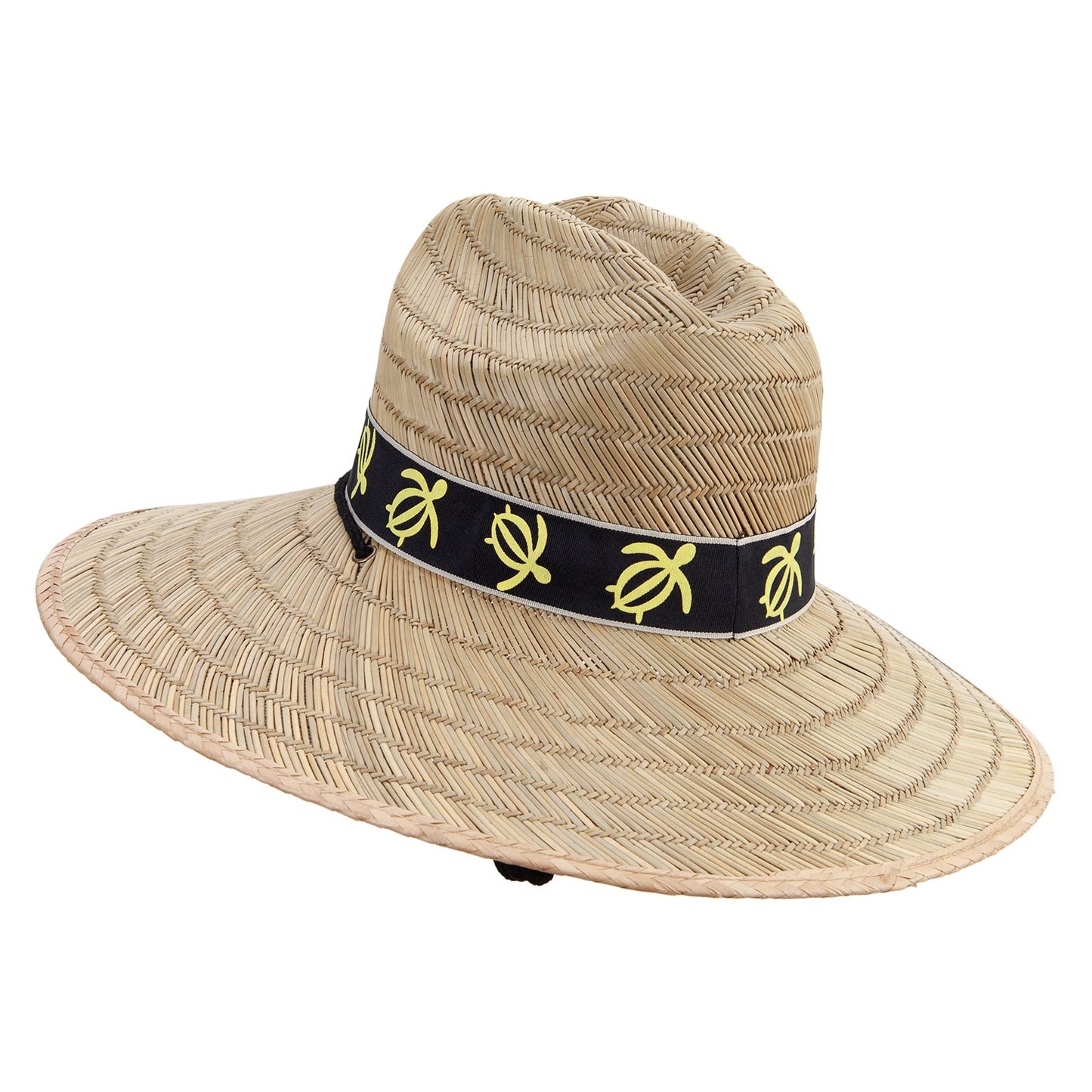 Turtle Band Lifeguard Straw Hat