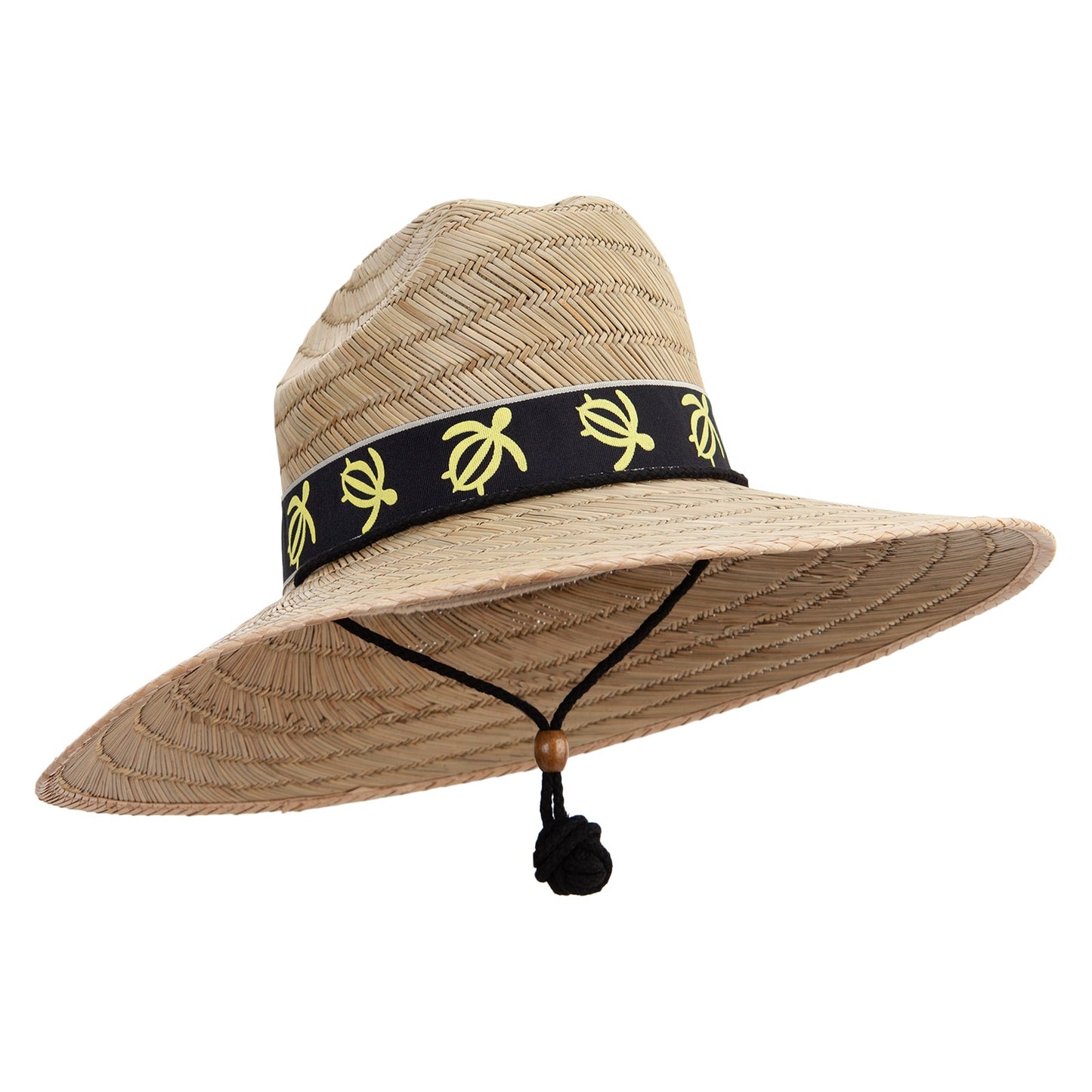 Turtle Band Lifeguard Straw Hat