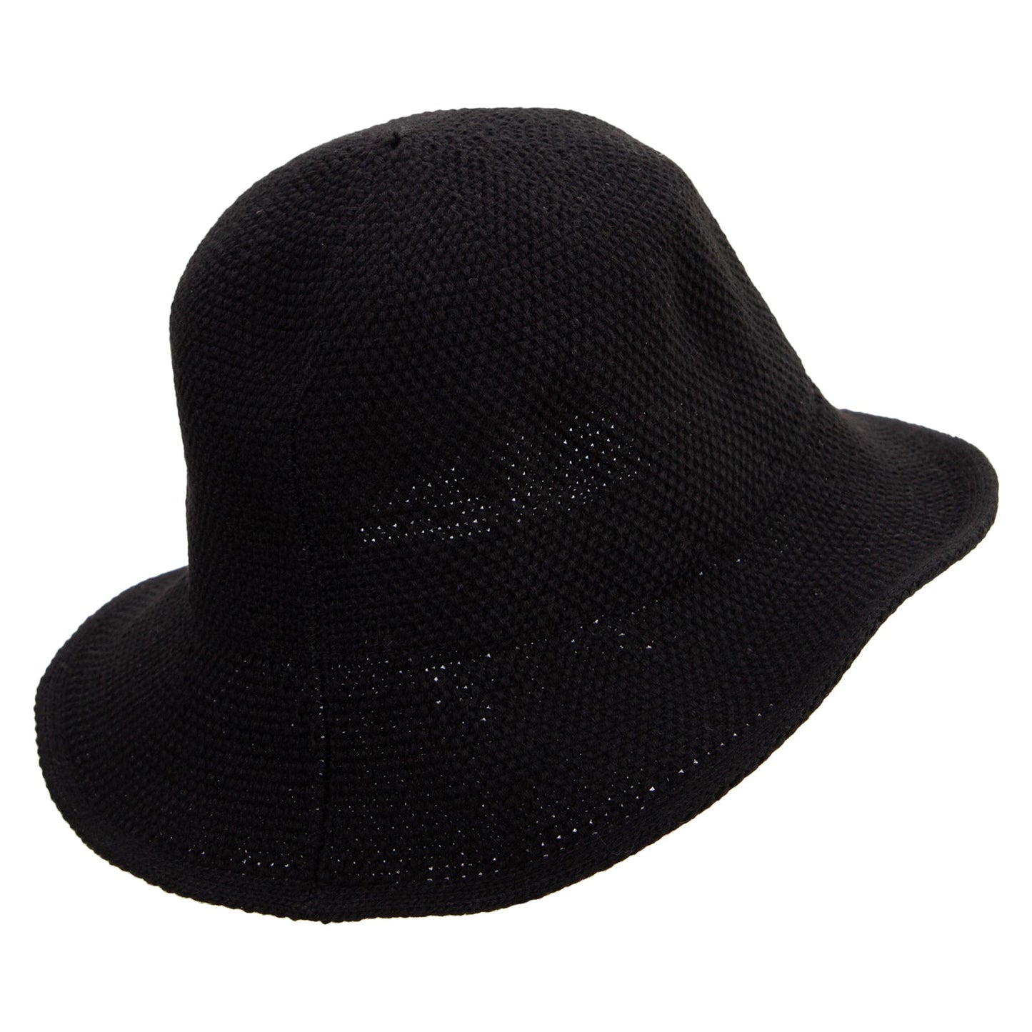Women's 3" Brim Cotton Knit Bucket Hat