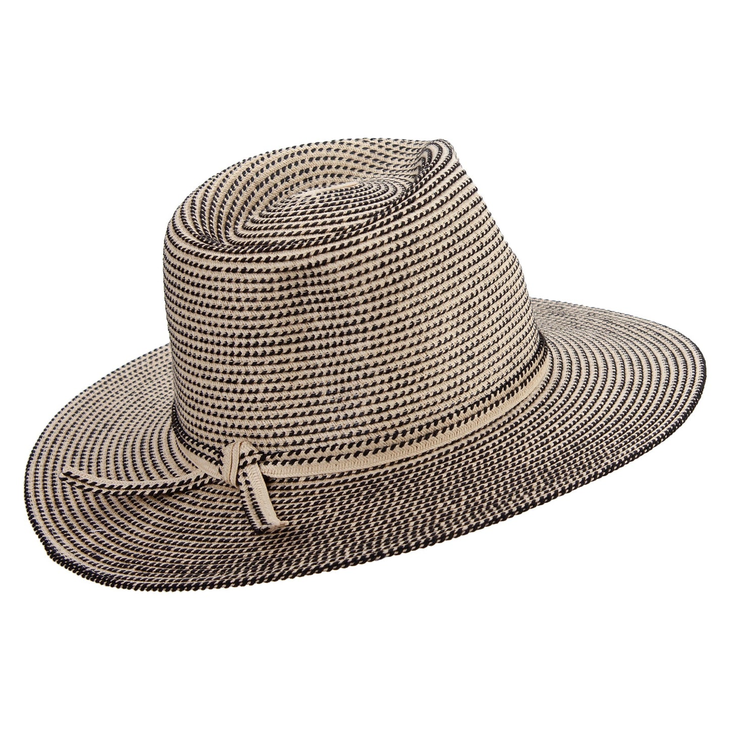 Women's Cotton Overstitching Fedora Hat