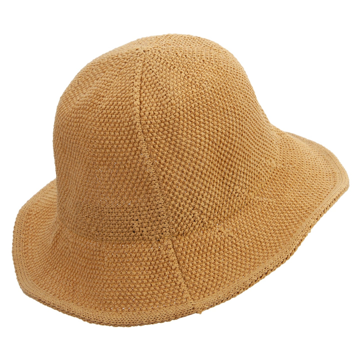Women's 3" Brim Cotton Knit Bucket Hat