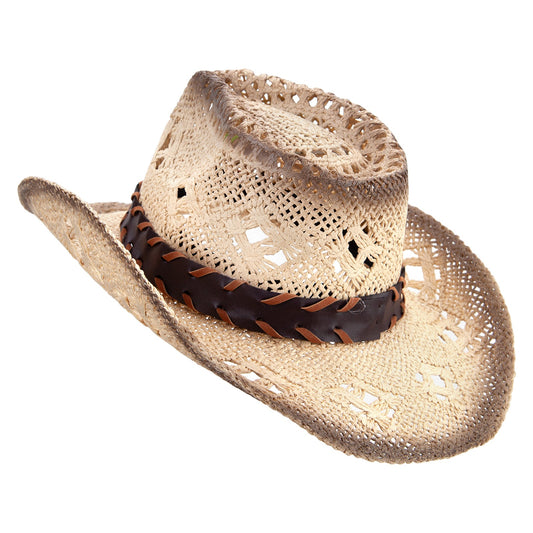 Woven Paper Cowboy Hat