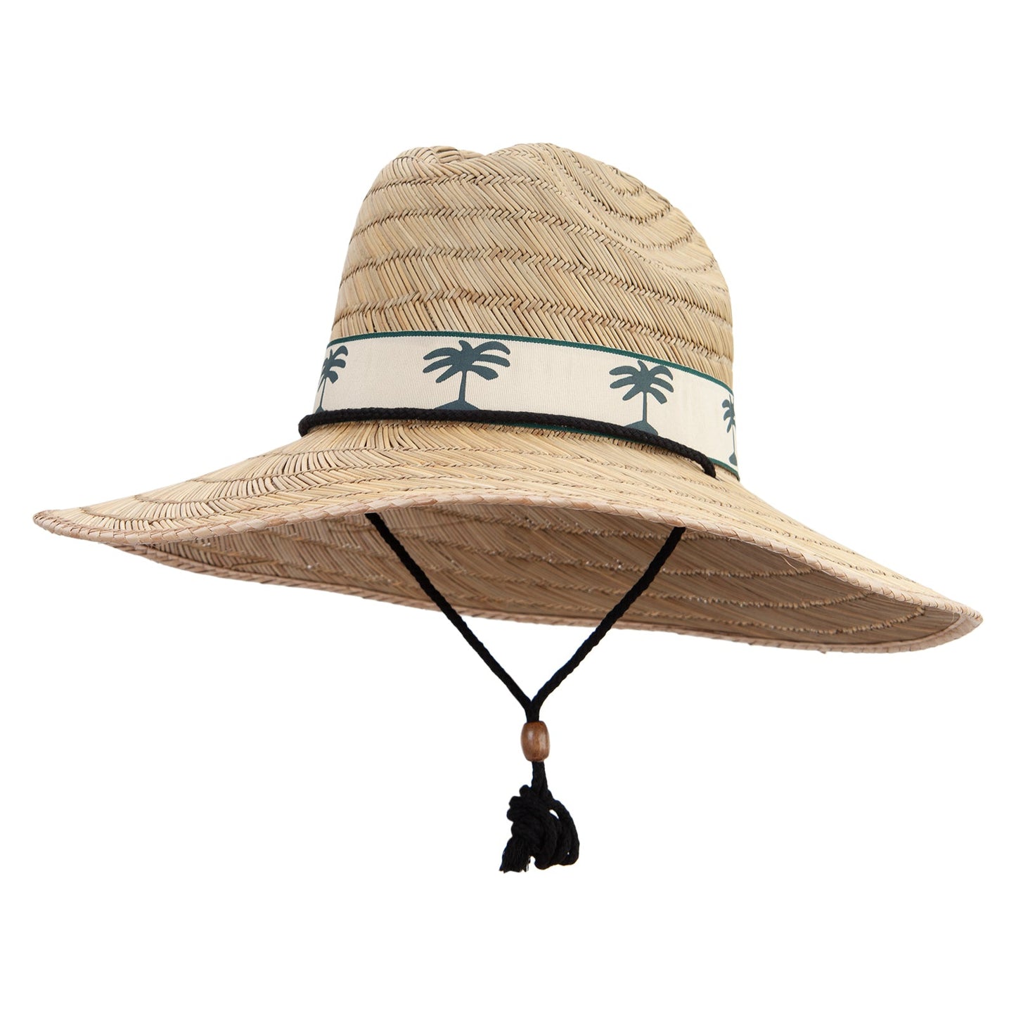 Palm Tree Band Straw Hat