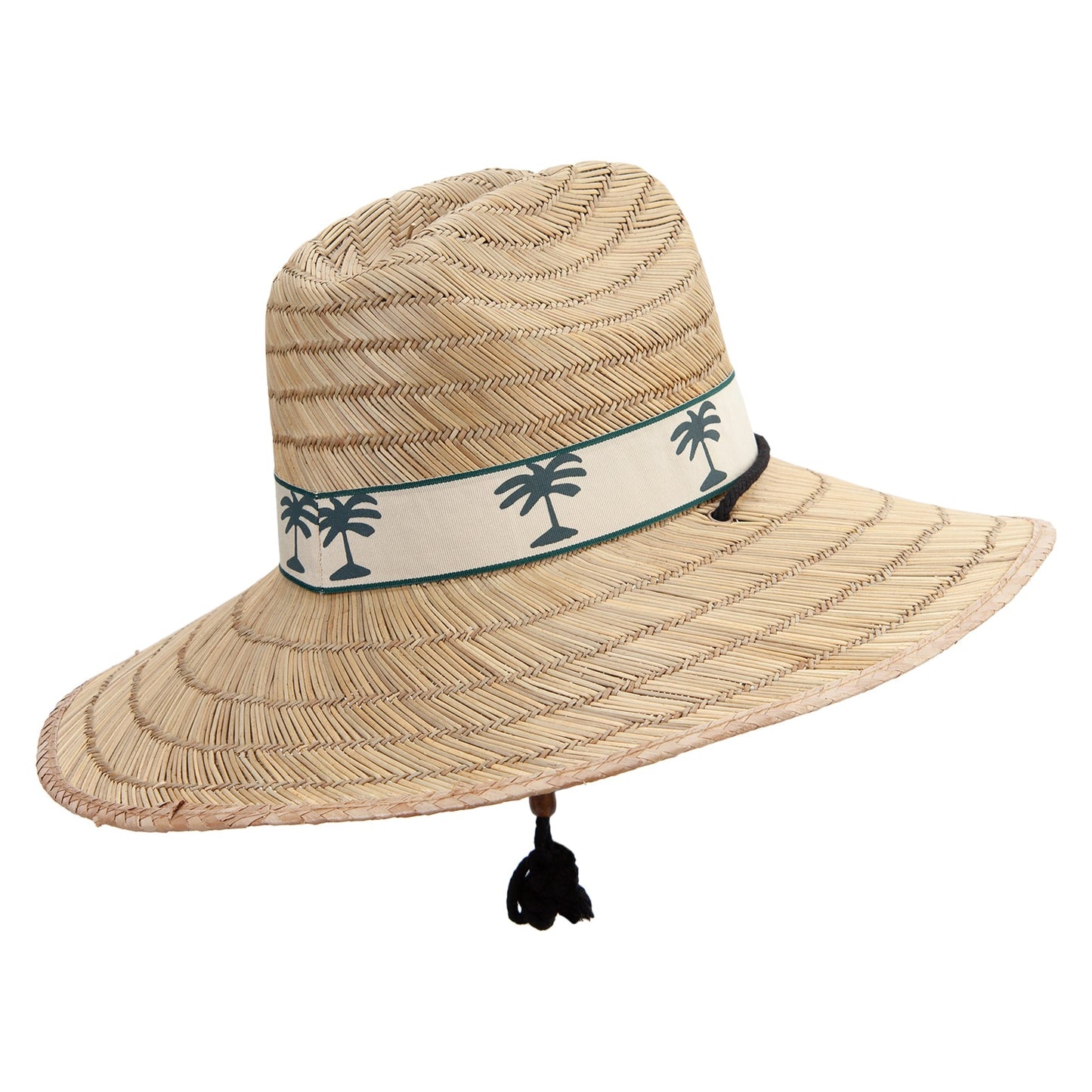 Palm Tree Band Straw Hat