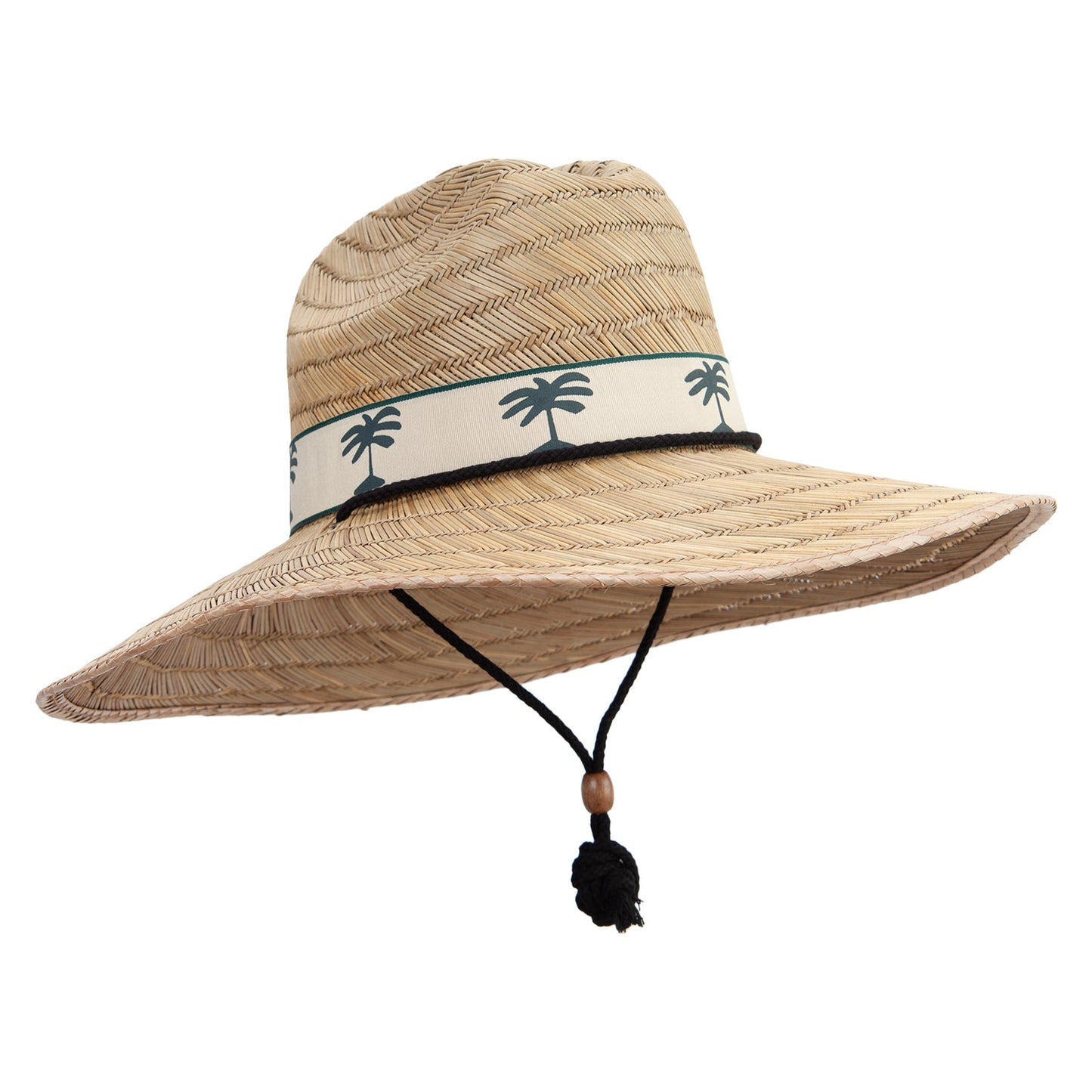 Palm Tree Band Straw Hat