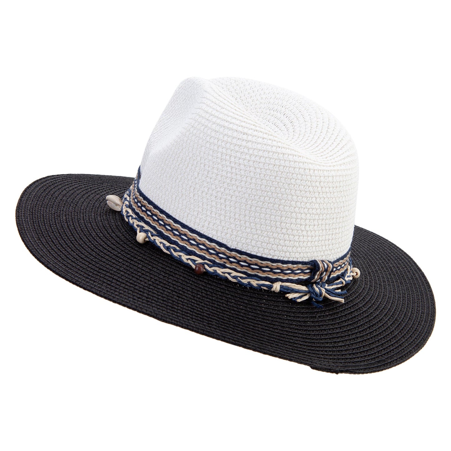 Women's Two Tone Fedora Hat