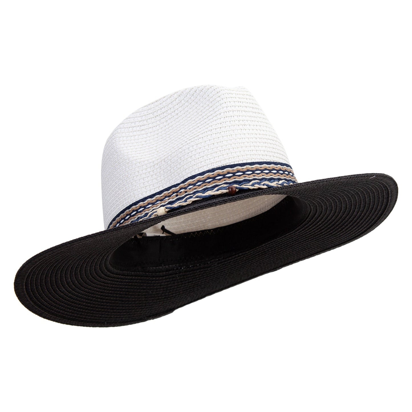 Women's Two Tone Fedora Hat