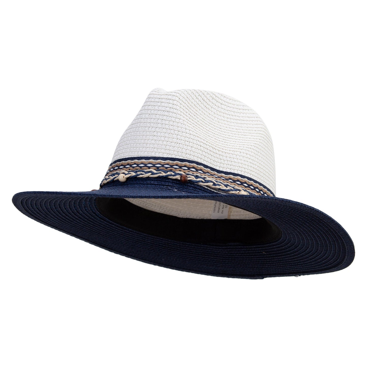 Women's Two Tone Fedora Hat