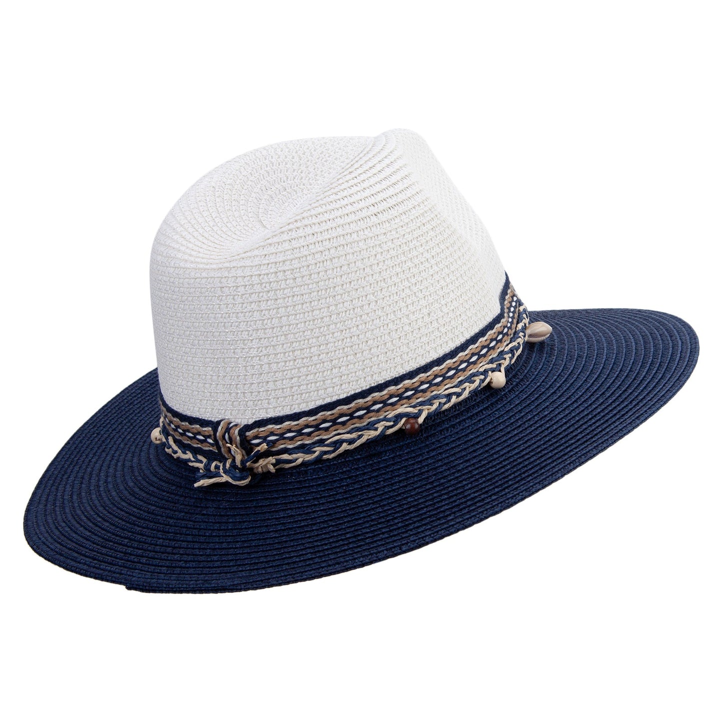 Women's Two Tone Fedora Hat