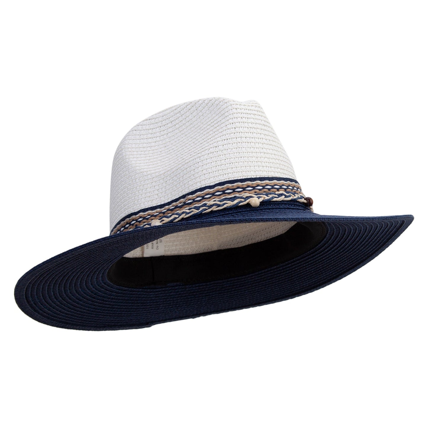 Women's Two Tone Fedora Hat
