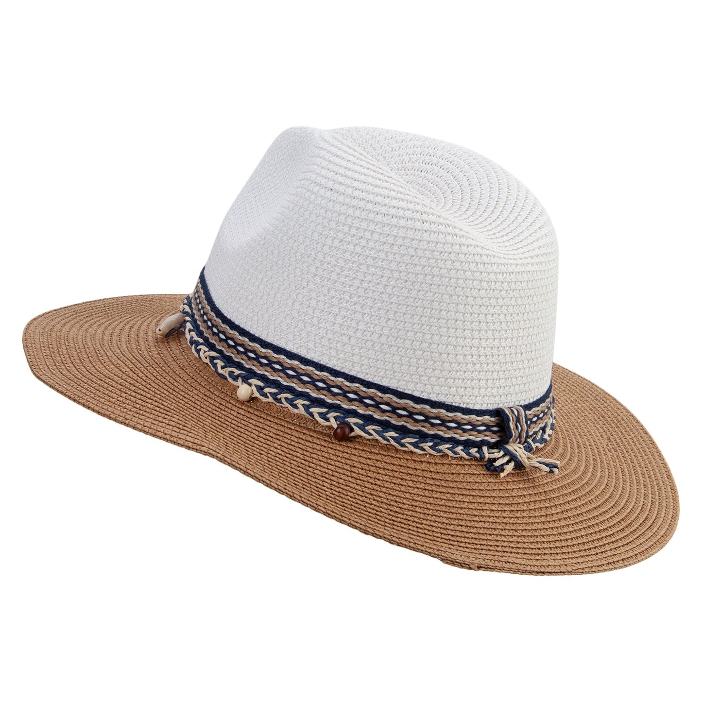 Women's Two Tone Fedora Hat
