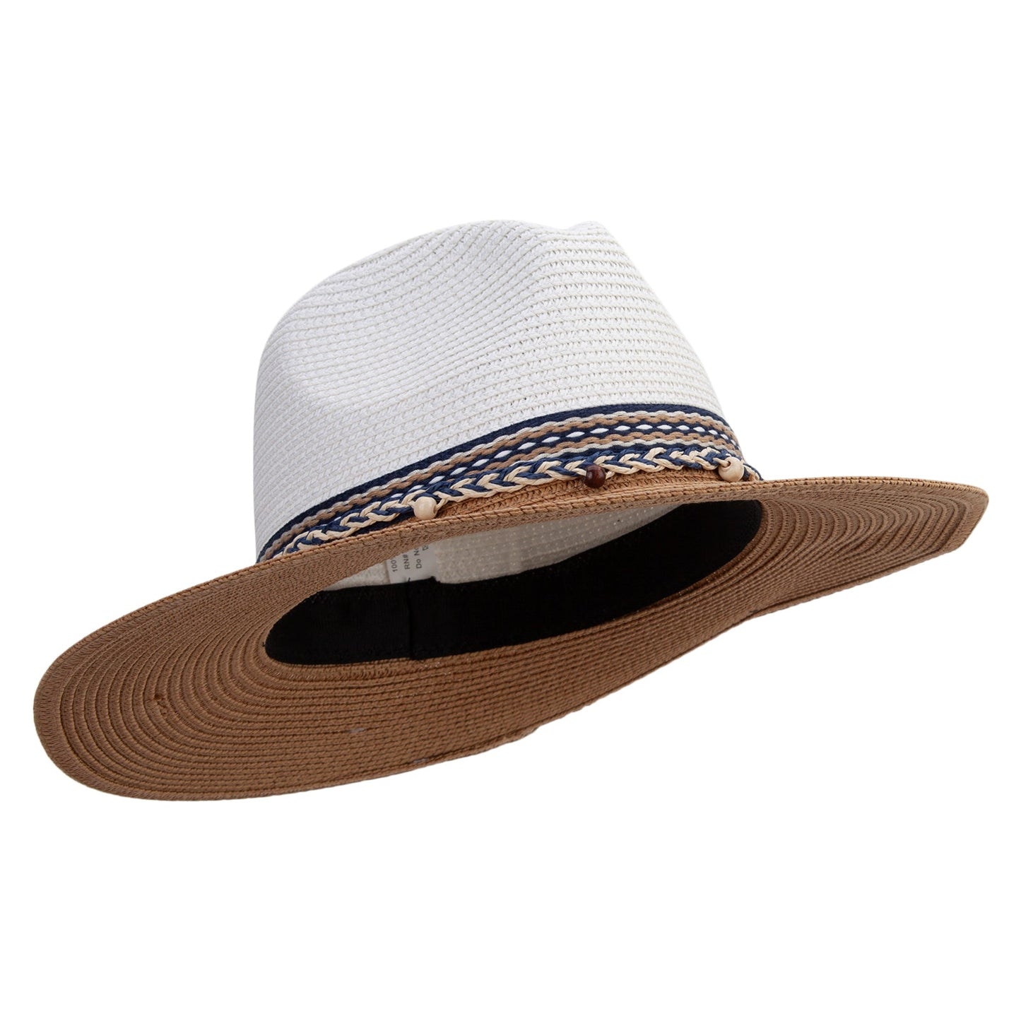 Women's Two Tone Fedora Hat
