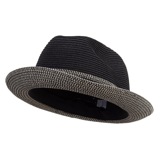 Men's Turn up Brim Fedora Hat
