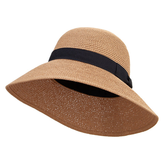 Women's Paper Braid Bucket Hat