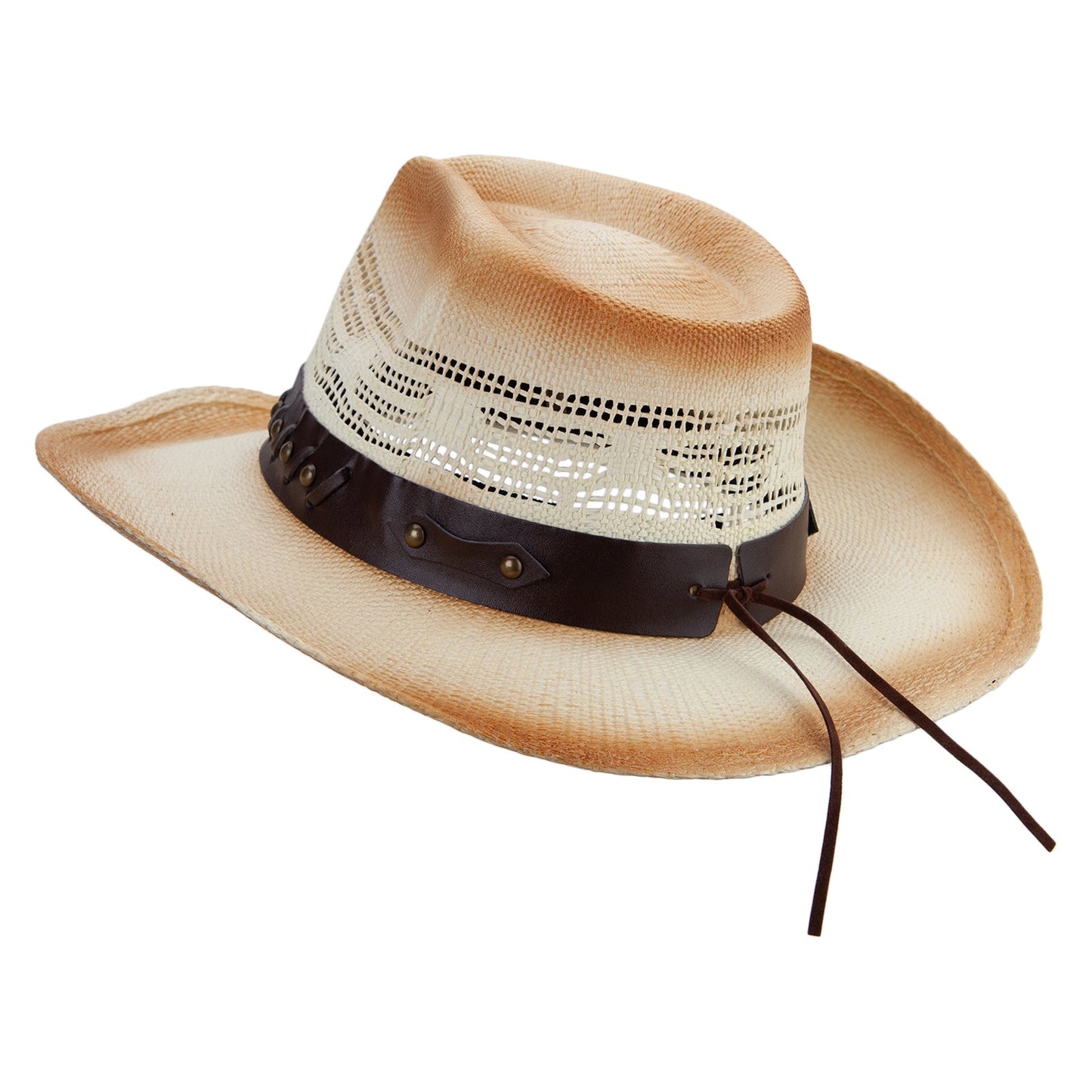 Women's Paper Woven Cowboy Hat