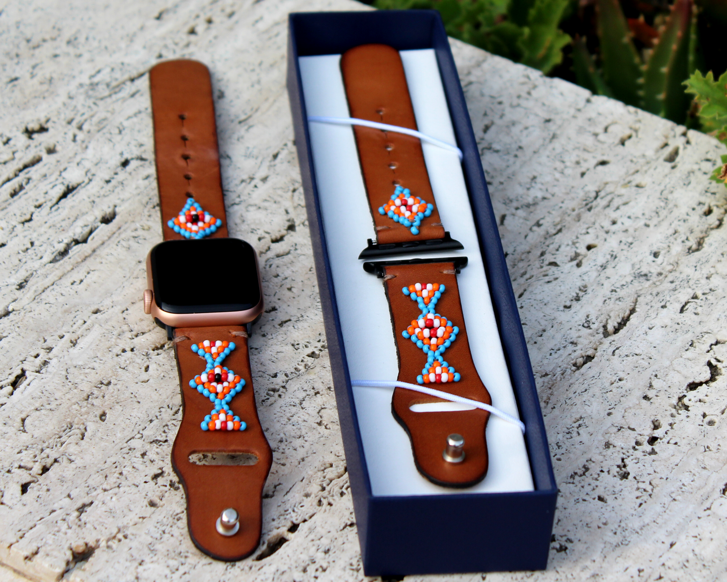 Blue Vogue Apple Watch Band