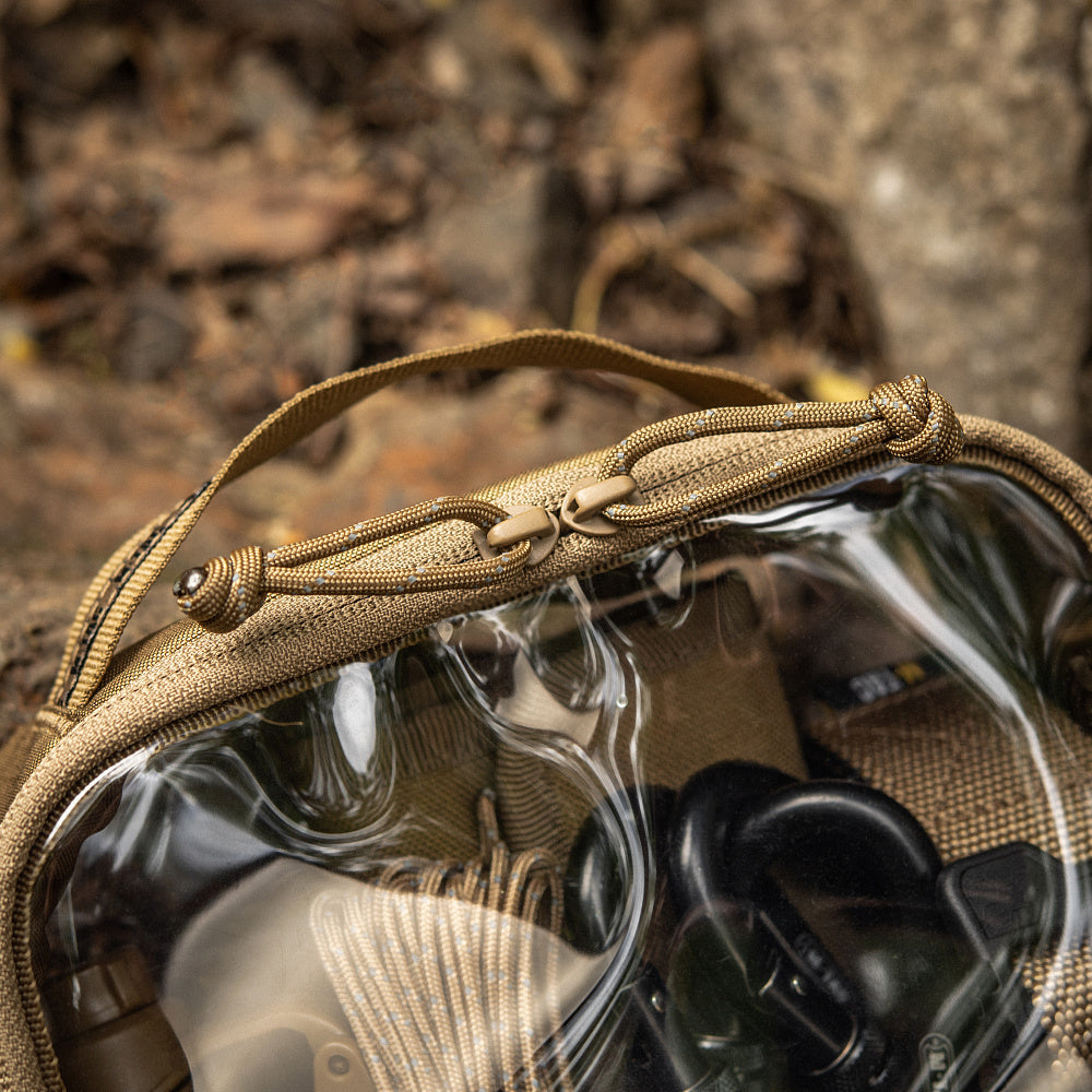 M-Tac Utility Organizer Transparent Elite (Large) (11.8" x 7.5")