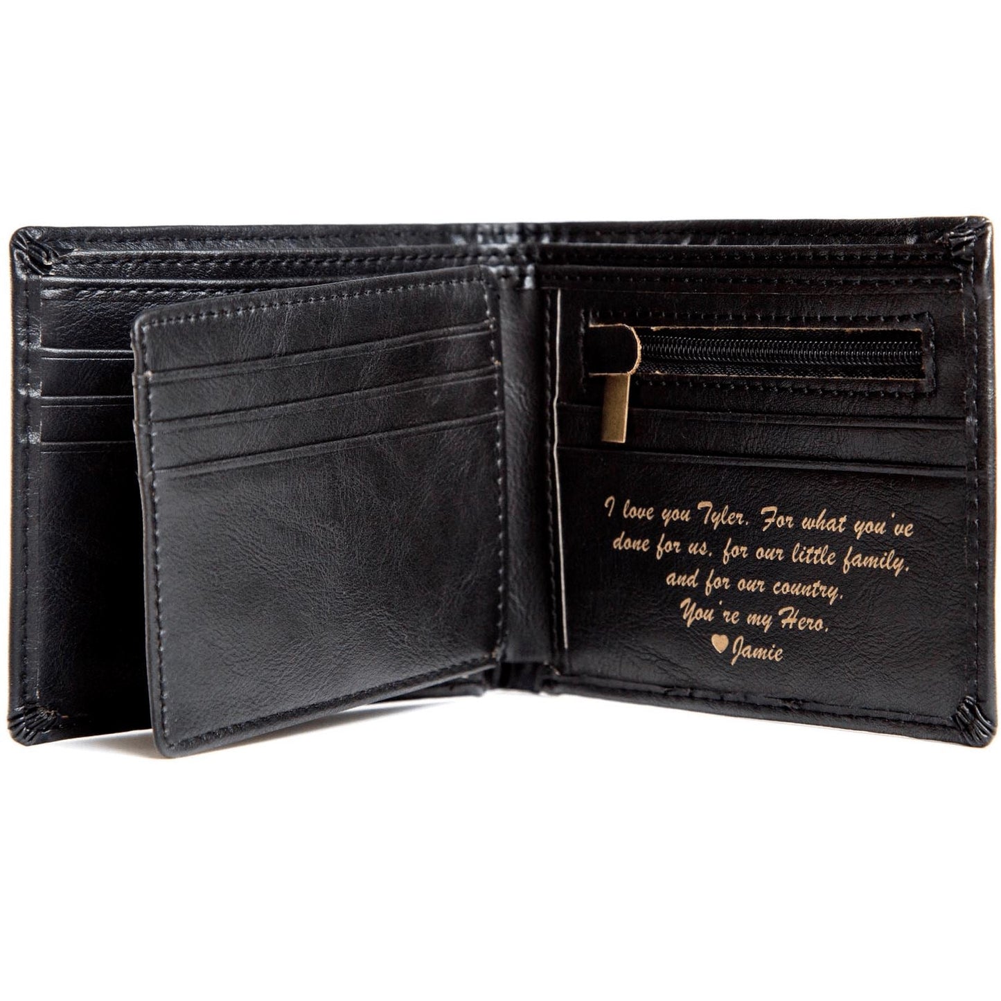 Personalized Bifold Wallet: Diamond