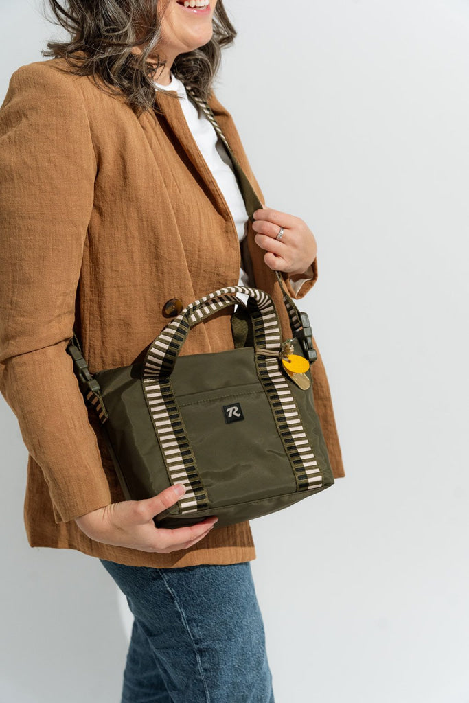 Mattie | Fatigue Nylon Satchel