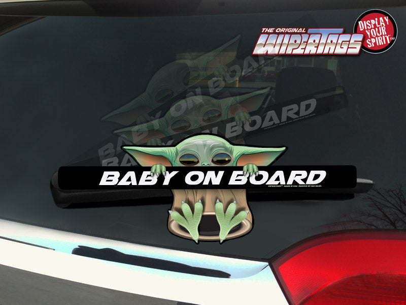 Baby Alien on Board WiperTag