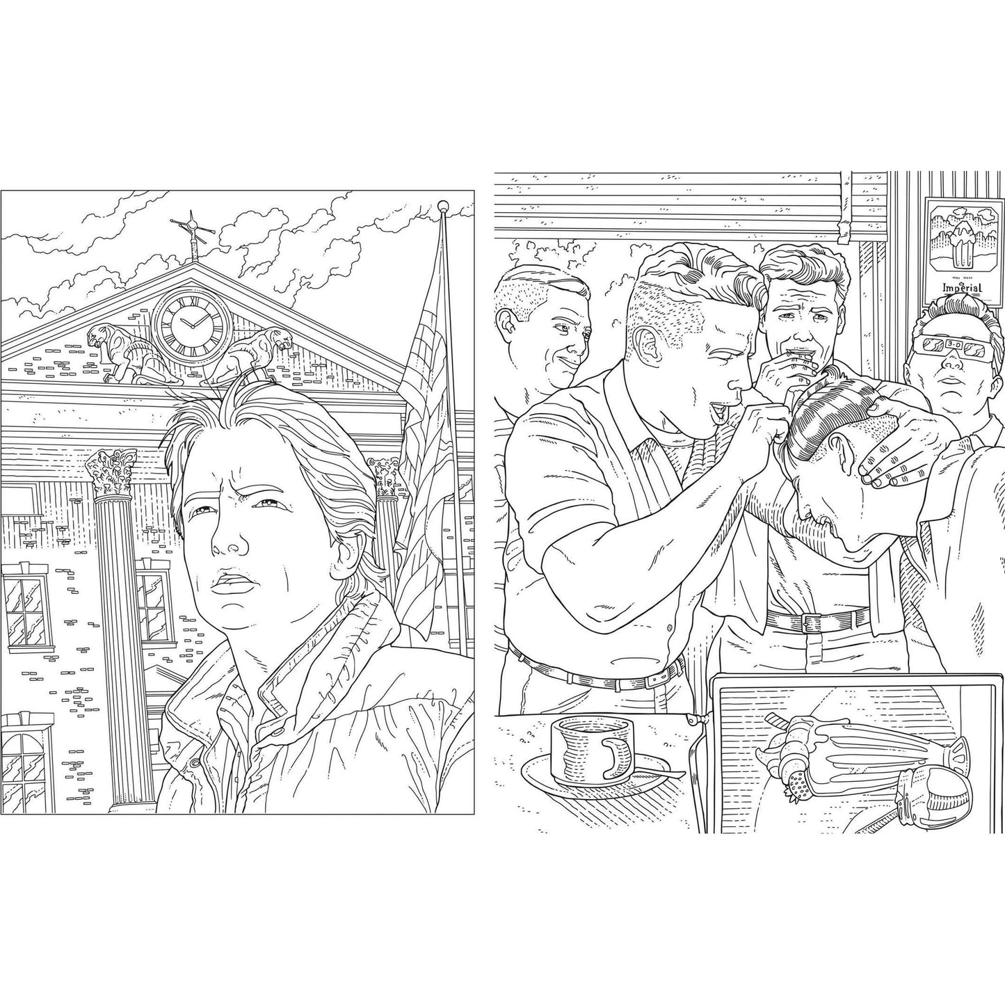 Back to the Future: The Official Coloring Book [2023]